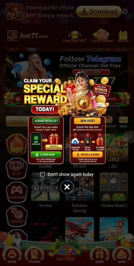 Hot77 Game